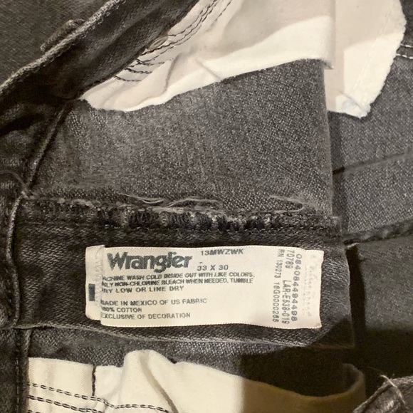 Vintage Black Wranglers 32” x 28” - Picture 3 of 6